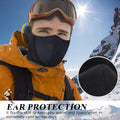 Peakand Gear Men's Winter Thermal Neck Gaiter – Windproof Half Face Cover